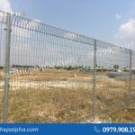 Hàng rào lưới thép