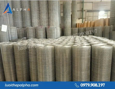 Lưới thép hàn ô vuông 5×5 mạ kẽm – Giải pháp bền vững cho mọi công trình