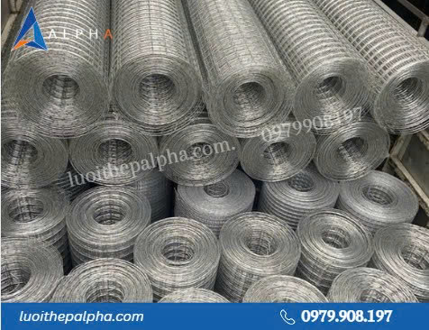 Lưới Sắt Vuông, Lưới Thép Mạ Kẽm A 25×25, A30x30, A50x50